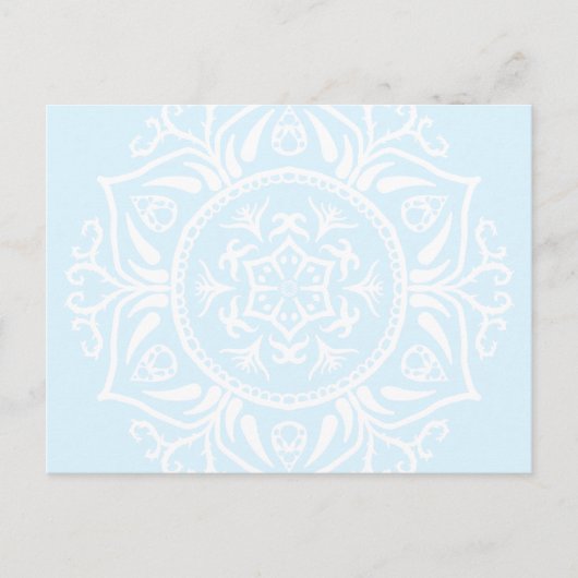 Arctic Mandala Briefkaart (Voorkant)