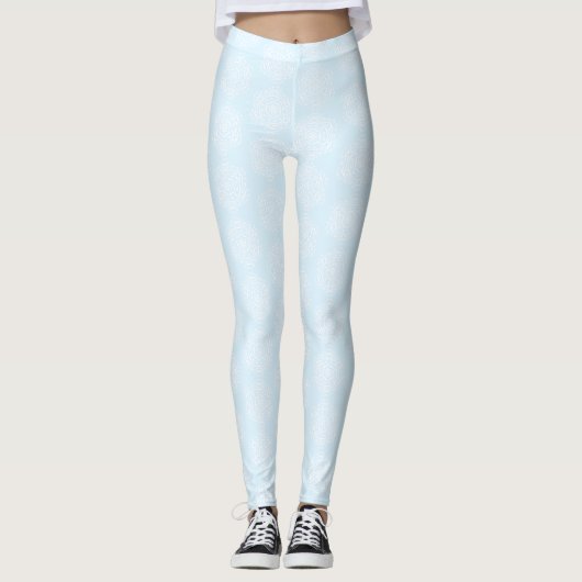 Arctic Mandala Leggings (Voorkant)