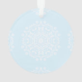 Arctic Mandala Ornament (achterkant)