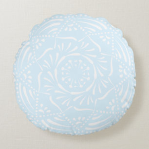 Arctic Mandala Rond Kussen