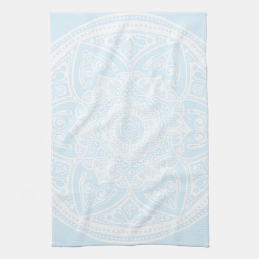 Arctic Mandala Theedoek (Verticaal)