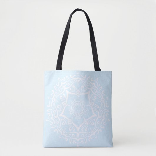 Arctic Mandala Tote Bag (Voorkant)