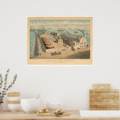 Arctic Oil Works, San Francisco, CA. (0032A) Poster (Keuken)