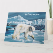 Arctic Polar Beer Blauw Kaart (Voorkant)
