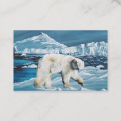 Arctic Polar Beer Blauw Visitekaartje (Voorkant)