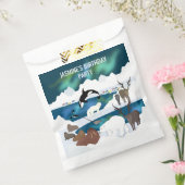 Arctic Polar Beer Reindeer Walrus Orca Narwhal Fox Bedankzakje (Gezegeld)