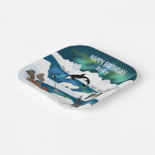 Arctic Polar Beer Reindeer Walrus Orca Narwhal Fox Papieren Bordje (Gebogen)