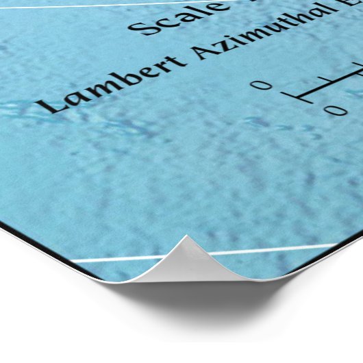 Arctic Region Map Poster (Hoek)