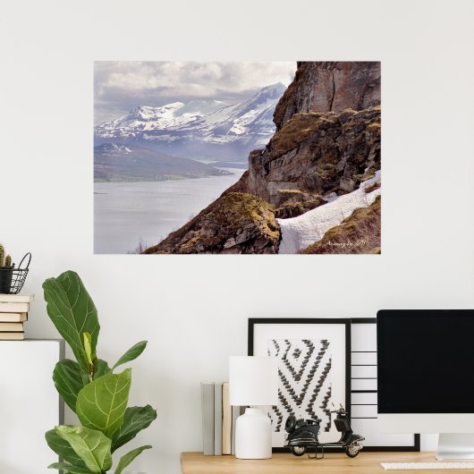 Arctic Rock Poster (Thuiskantoor)