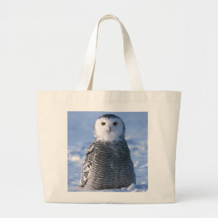 Arctic Snowy Owl Photo Ontworpen voor persoonlijk  Grote Tote Bag