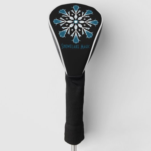 Arctic Sparkle Golfheadcover (Voorkant)