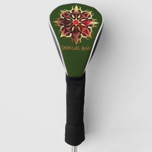 Arctic Sparkle Golfheadcover (Voorkant)