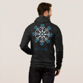 Arctic Sparkle Hoodie (Achterkant volledig)