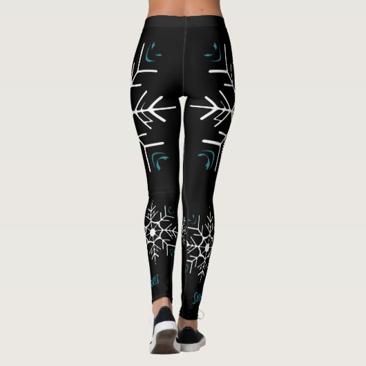 Arctic Sparkle Leggings (Achterkant)