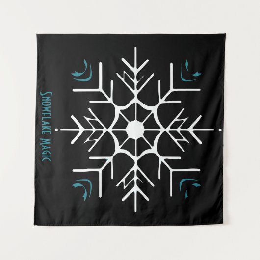 Arctic Sparkle Wandkleed (Voorkant (horizontaal))