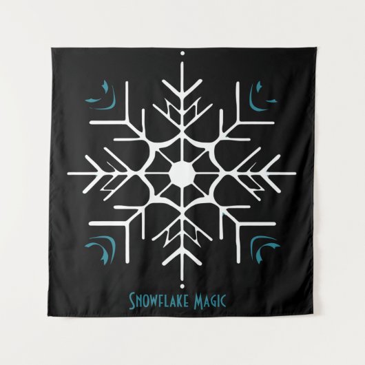 Arctic Sparkle Wandkleed (Voorkant)