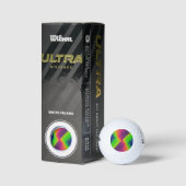 "Arctic Strike : Design élégant de balle de golf b (Emballage)