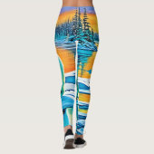 Arctic Sunset Polar Majesty Leggings (Achterkant)