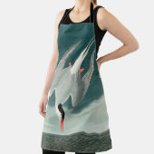 Arctic Tern Audubon Bird Wildlife Painting Schort (Insitu)