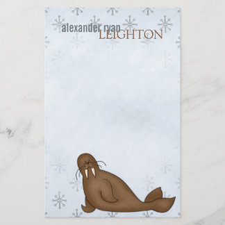 Arctic Walrus - Stationery Briefpapier