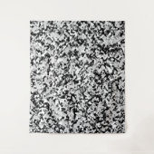 Arctic White Grey Black Camouflage Pattern Wandkleed (Voorkant)