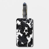 Arctic White Highlights Camo Bagagelabel (Achterkant verticaal)