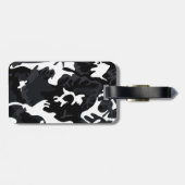 Arctic White Highlights Camo Bagagelabel (Achterkant horizontaal)