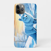 Arctic Winter Fox Snow Case-Mate iPhone Case (Achterkant)
