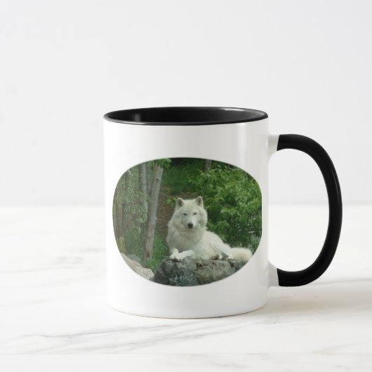 Arctic Wolf Coffee Mok (Rechts)