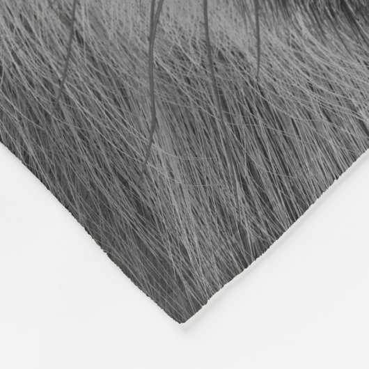 Arctic Wolf Fleece Deken (Hoek)