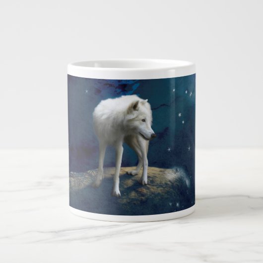 ARCTIC WOLF MOON STRIDER EXTRA GROTE BEKER (Voorkant)