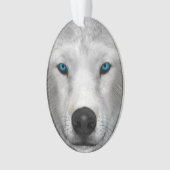 Arctic Wolf Ornament (voorkant)