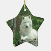 Arctic Wolf Ornament (Links)