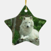 Arctic Wolf Ornament (Achterkant)