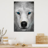 Arctic Wolf Poster (Keuken)