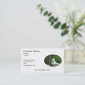 Arctic Wolf Visitekaartje (Staand voorkant)