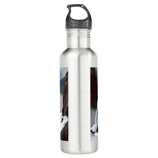 Arctic Wolf Waterfles (Achterkant)