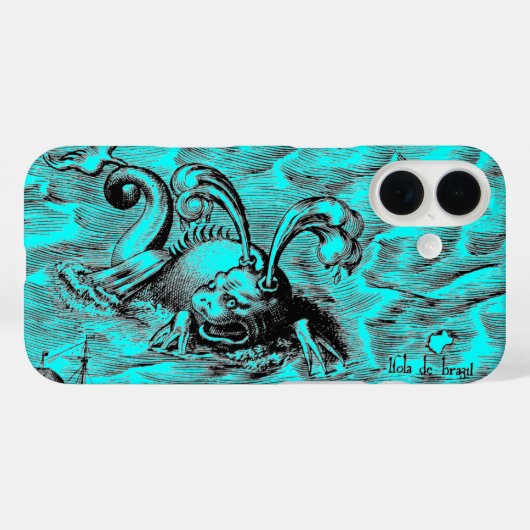 Arctic Zee Monster Case-Mate iPhone Case (Achterkant (horizontaal))