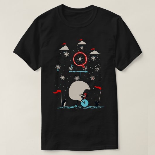 Arctisch circus t-shirt (Design voorkant)