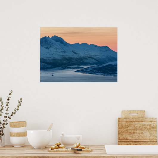 Arctisch landschap poster (Keuken)