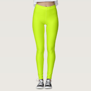 Arctisch limoen (effen kleur) leggings