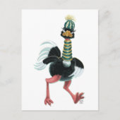 Arctisch struisvogel op de vlucht briefkaart (Voorkant)