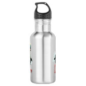 Arctisch struisvogel op de vlucht waterfles (Achterkant)