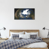 Arctisch zee canvas afdruk (Insitu (Slaapkamer))