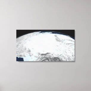 Arctisch zee-ijs 2 canvas afdruk