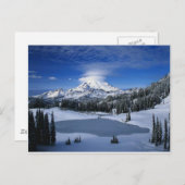 Arctische bergen briefkaart (Voorkant / Achterkant)