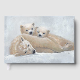 Arctische familie gastenboek