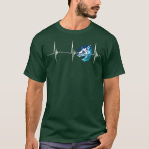 Arctische Fox Antarctica Arctic Fox Lover Heartbea T-shirt