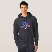 Arctische kat hoodie (Voorkant volledig)