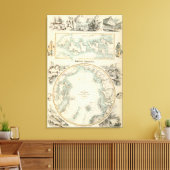 Arctische regio's canvas afdruk (Insitu (Woonkamer))